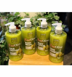 Greengrapy Real Olive Velvet Dress- Body Wash